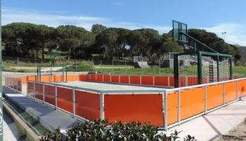 PISTA MULTIDEPORTIVA EN BARCELONA